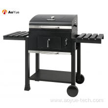 Outdoor BBQ Grill with Side Tables